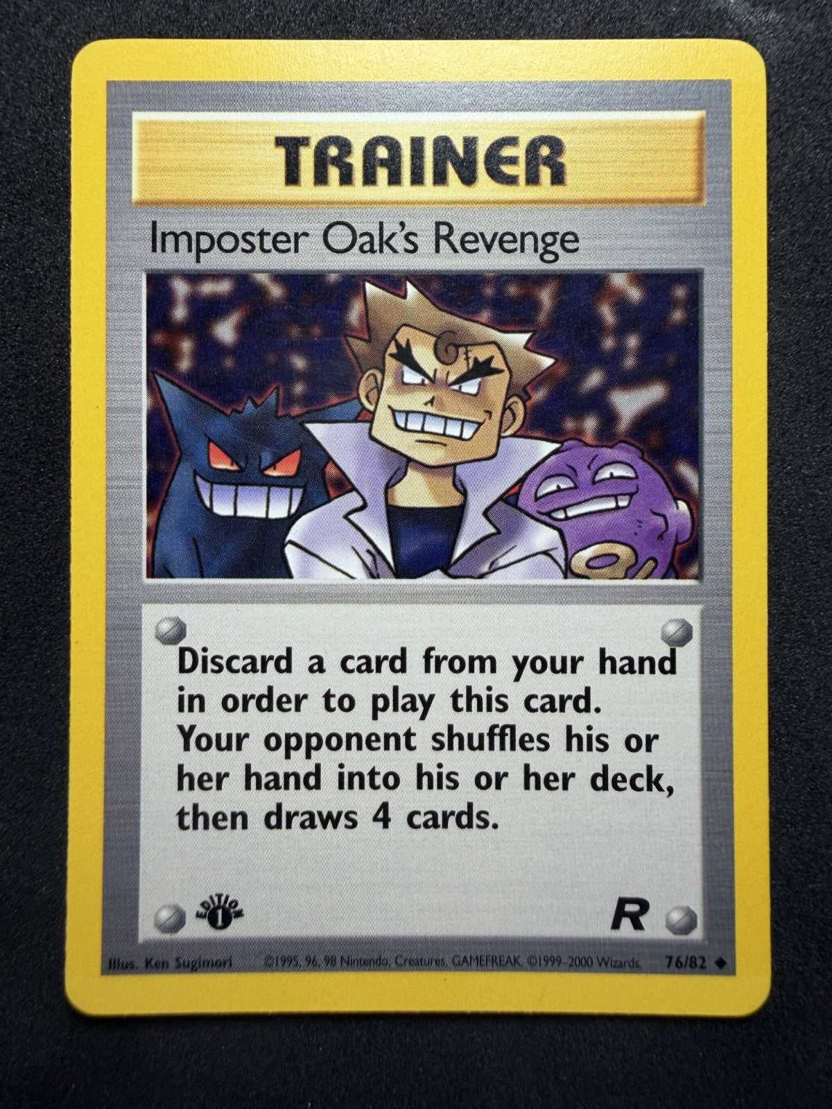 Pokemon TCG: Imposter Oak's Revenge [1st Edition] #76 Pokemon Team Rocket - NM