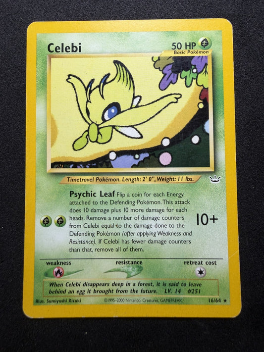 Pokemon TCG: Celebi #16 Pokemon Neo Revelation - LP