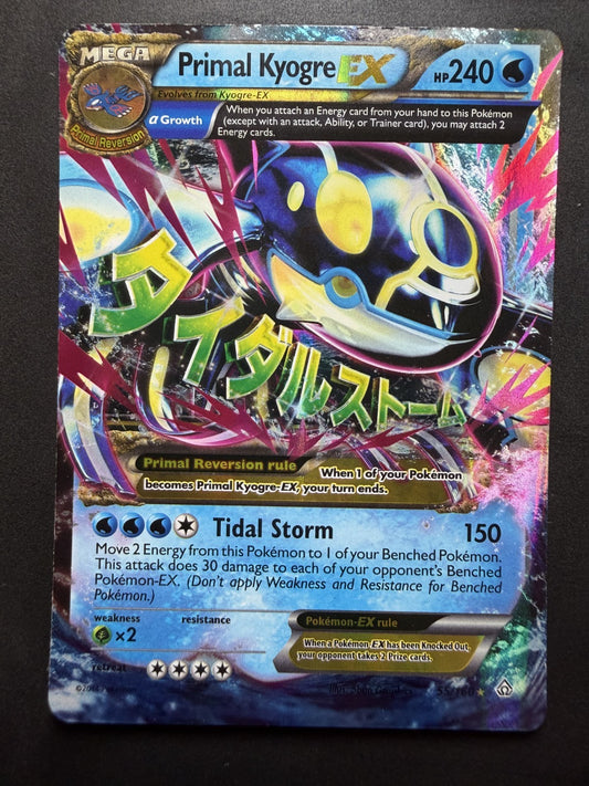 Pokémon TCG Primal Kyogre-EX Primal Clash 55/160 Holo - LP
