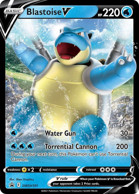 Blastoise V SWSH101 Promo - Mint