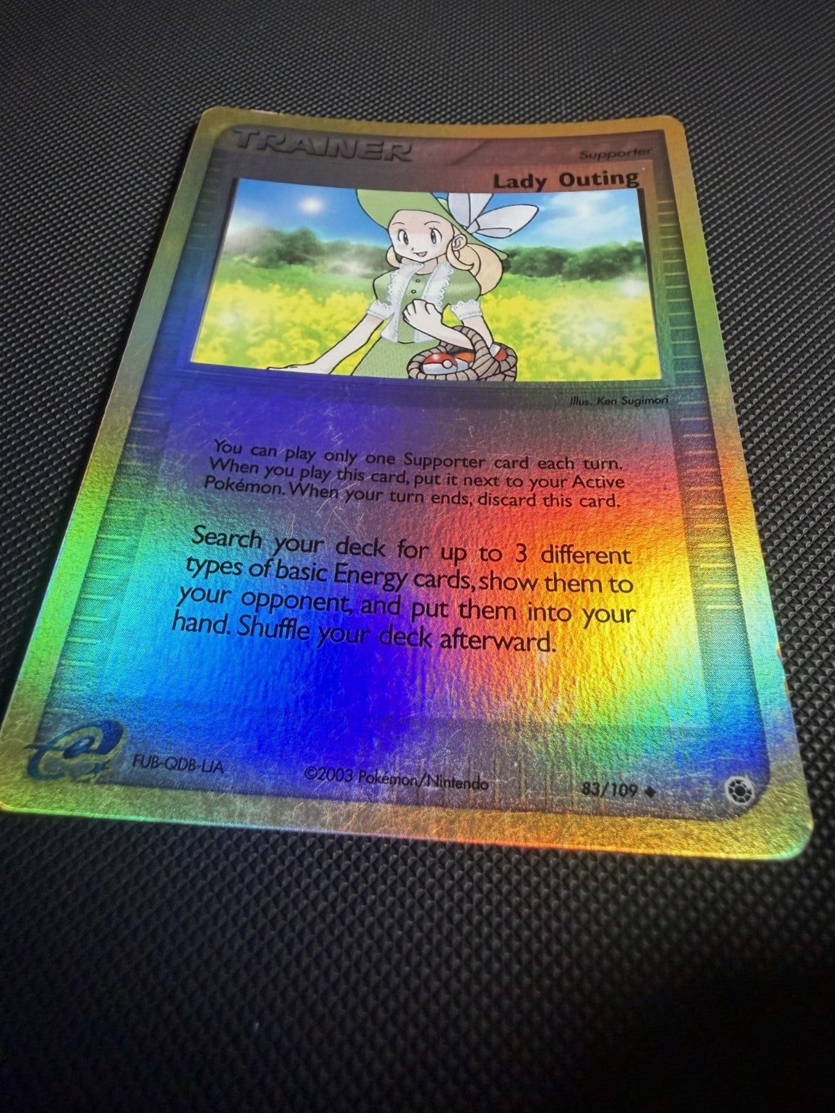 Lady Outing 83/109 Reverse Holo - Ruby and Sapphire - Pokemon Card - LP
