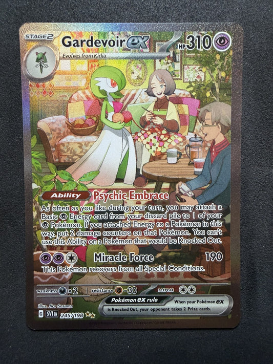Pokémon TCG Gardevoir ex SV1 Scarlet & Violet 245/198 UR Full Art Holo - NM