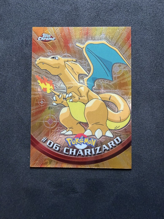 Charizard #6 Pokemon 2000 Topps Chrome - NM