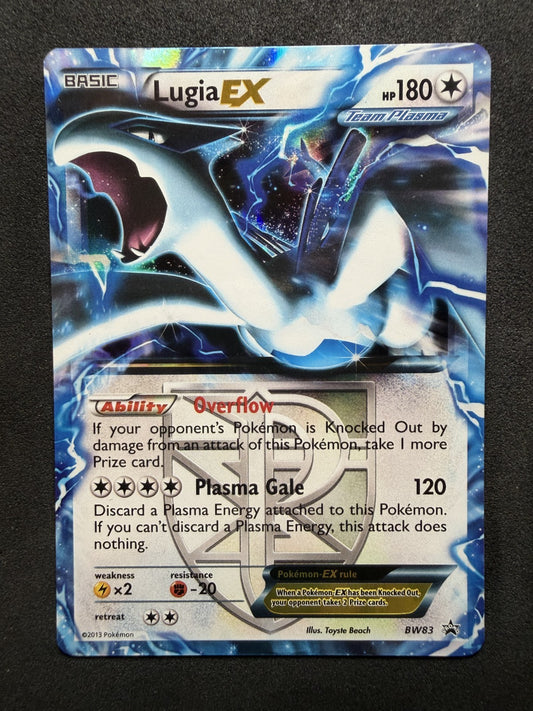 Lugia EX - BW83 - Black Star Promo - Pokemon Card - NM