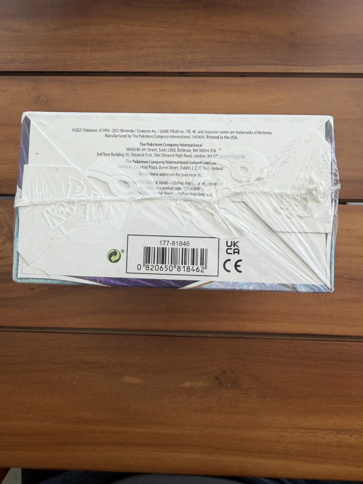 Pokemon TCG: Chilling Reign Booster Box - Fully Sealed
