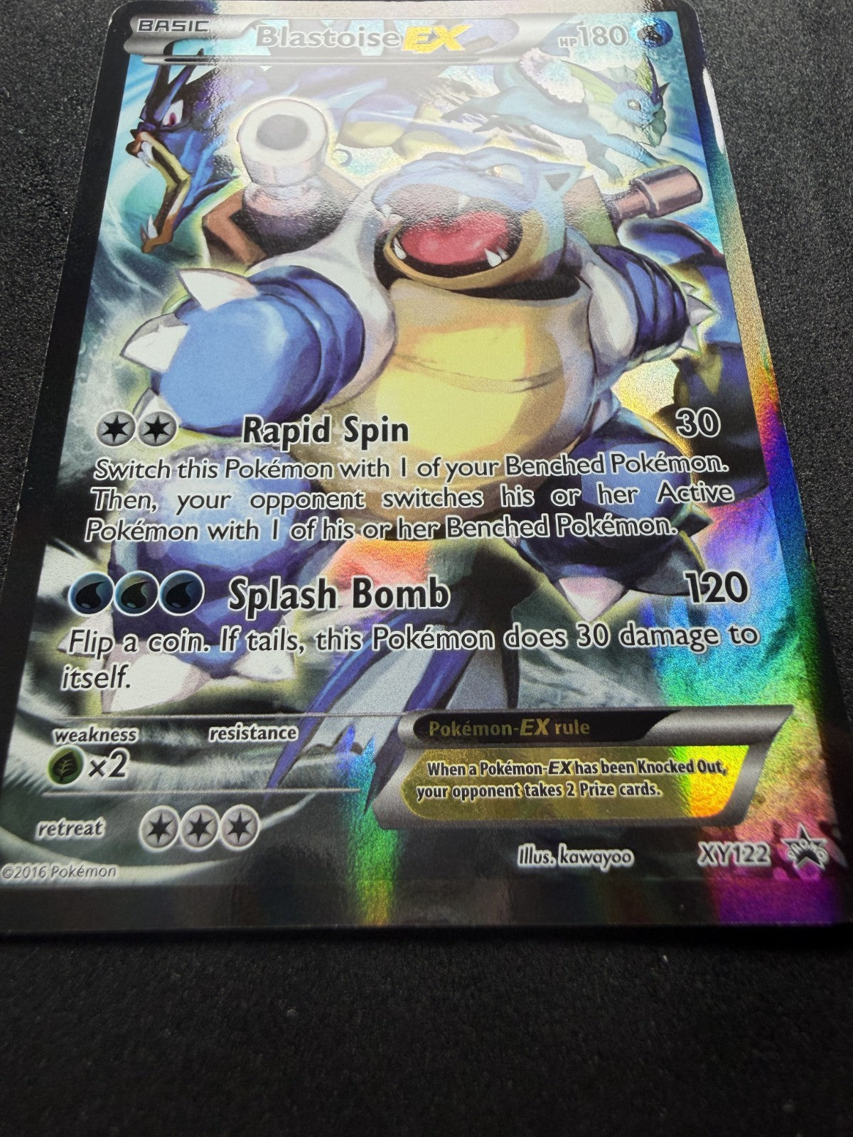 Pokemon TCG: Blastoise EX #XY122 Pokemon Promo - LP