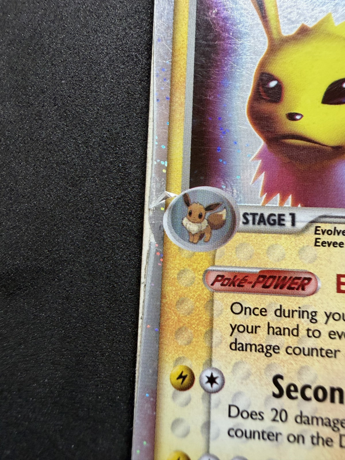 Jolteon ex RARE HOLO SWIRL VINTAGE 109/113 Delta Species POKÉMON - HP