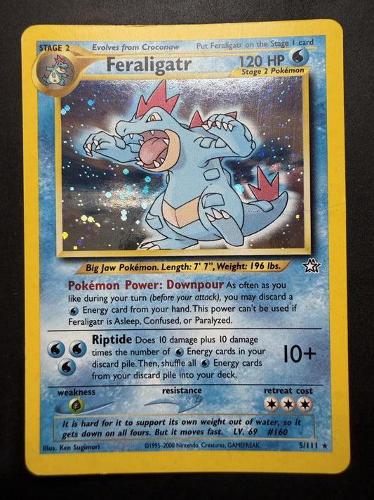 Feraligatr 5/111 Holo Neo Genesis Pokemon - MP