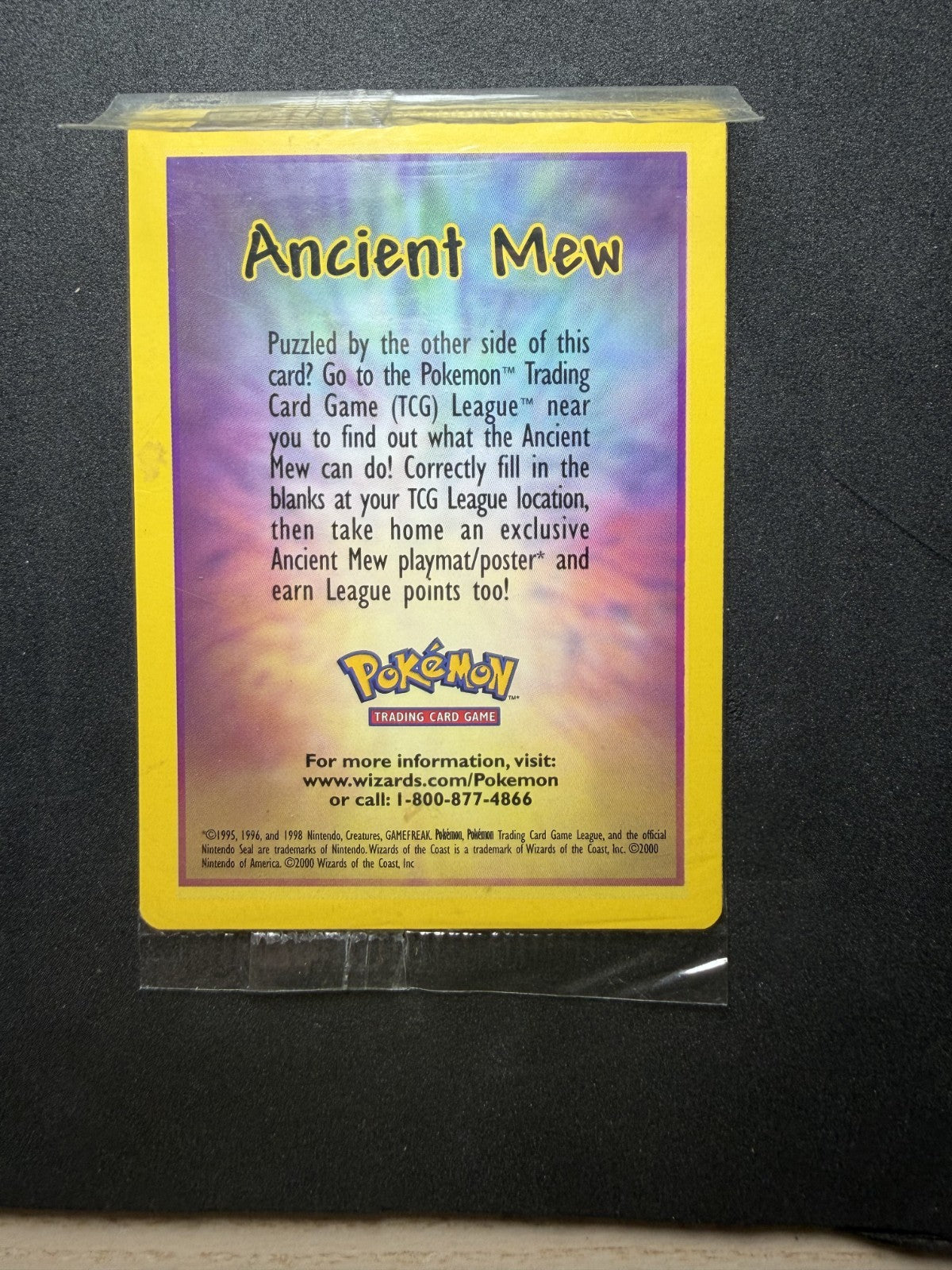 Pokemon TCG: Ancient Mew Pokemon Promo Sealed - NM