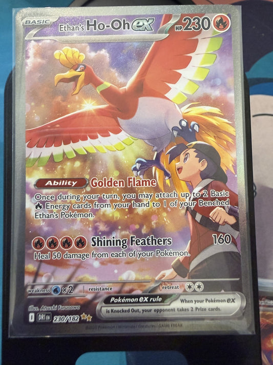 Ethan's Ho-Oh EX 230/182 Destined Rivals SIR - Mint