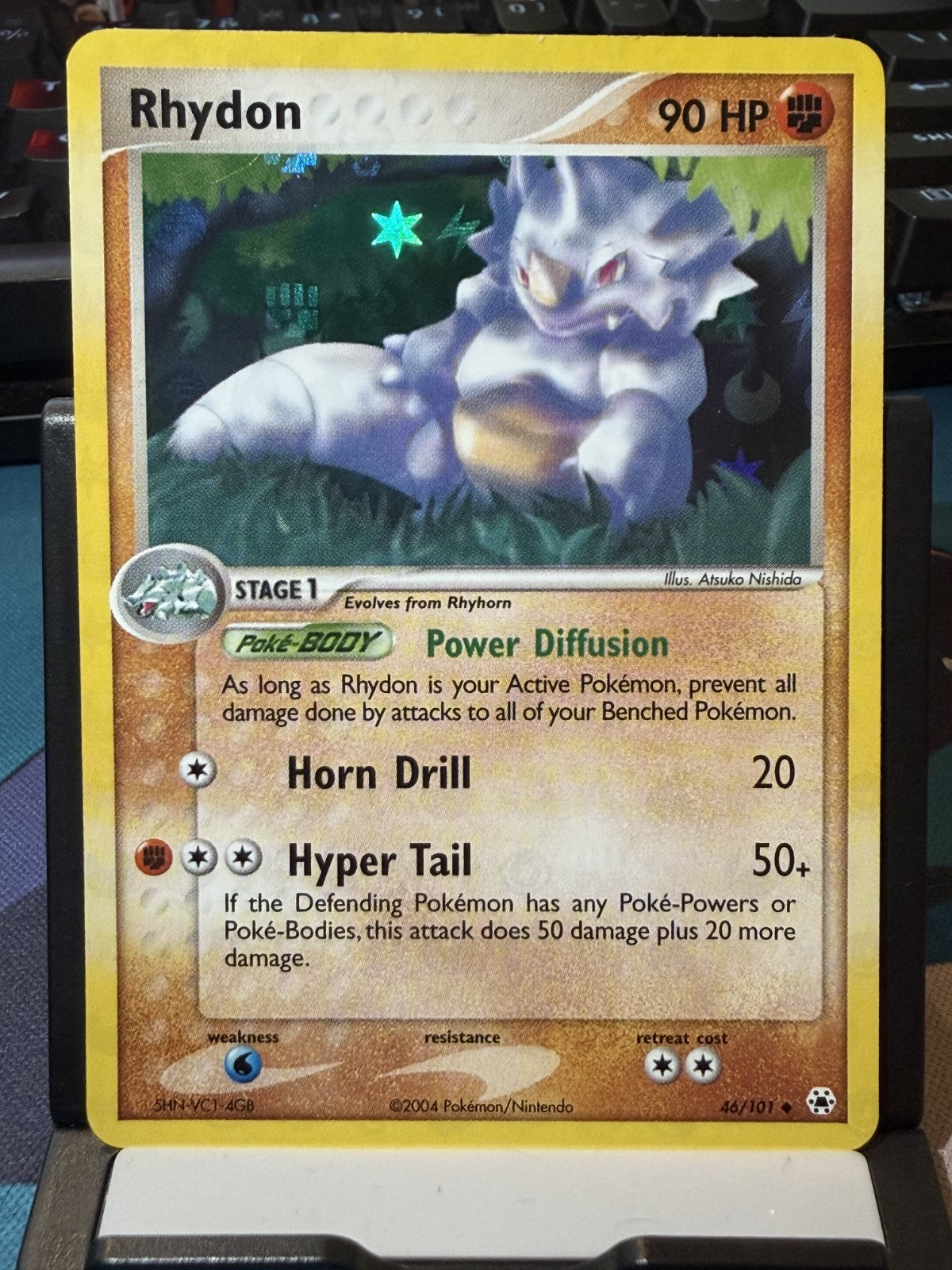 Rhydon [Reverse Holo] #46 Pokemon Hidden Legends - NM