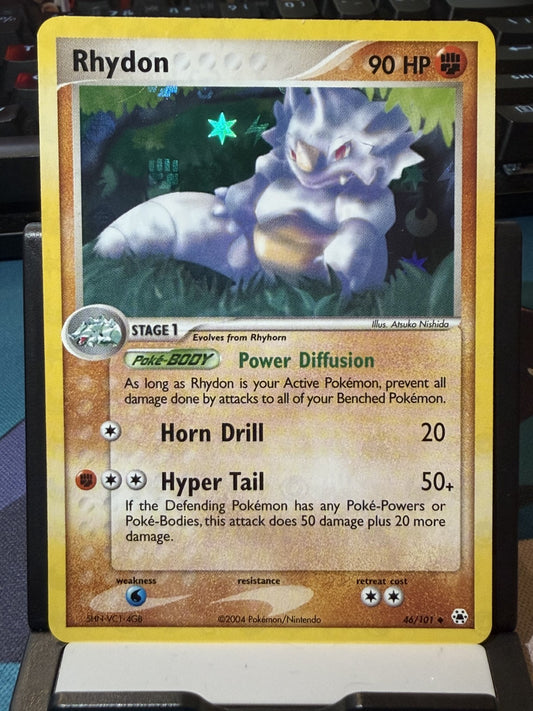Rhydon [Reverse Holo] #46 Pokemon Hidden Legends - NM