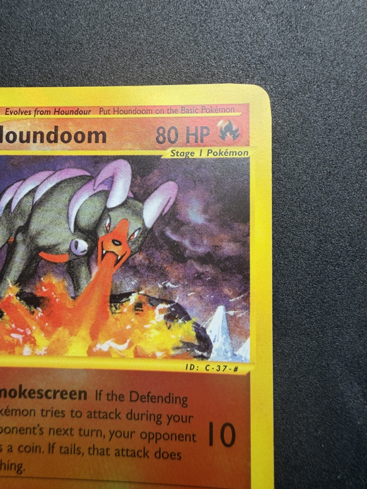 Pokemon Houndoom 14/147 Aquapolis Holo Reverse Rare 2002 English - NM