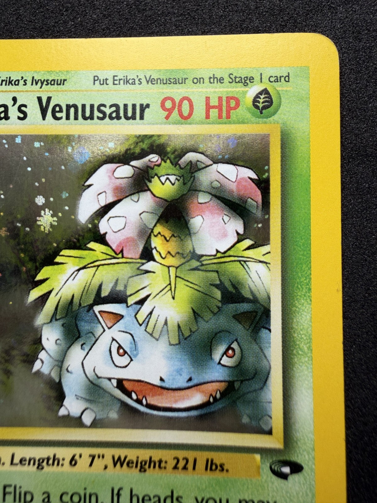 Pokemon TCG: Erikas Venusaur [1st Edition] #4 Pokemon Gym Challenge - LP & SWIRL